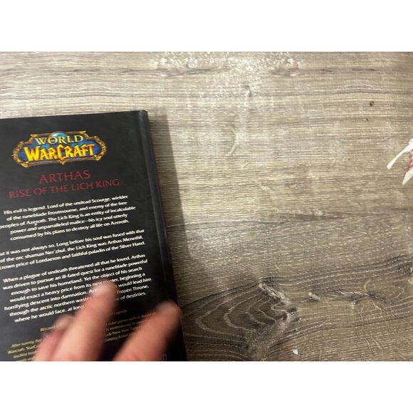 World of Warcraft Arthas Rise of the Lich King by Christie Golden Hardcover 2009 - Picture 5 of 5